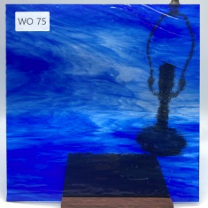 WO 75 Cobalt Blue/Crystal Streaky