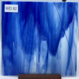 WO 82 Cobalt Blue/White Opal