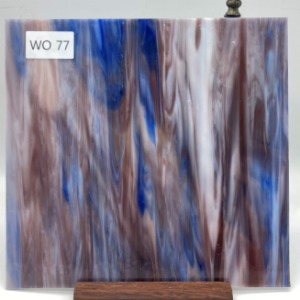WO 77 Dark Blue/Light Amber/Medium Purple Dense