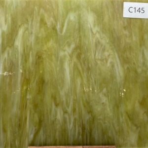 C145 Olive Green White