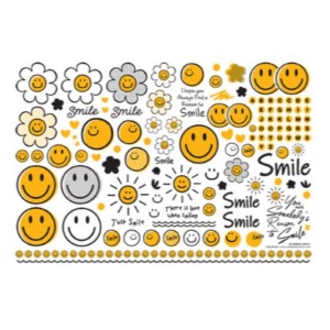 유리전사지/GL21 Smile